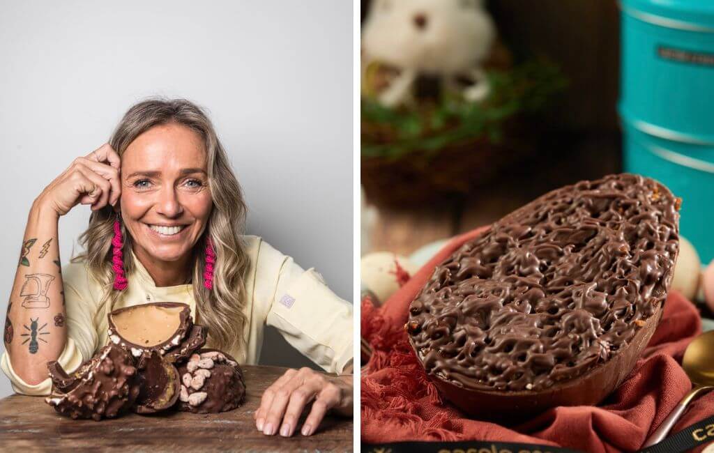 Carole Crema produz ovos de Páscoa em parceria com Decanter