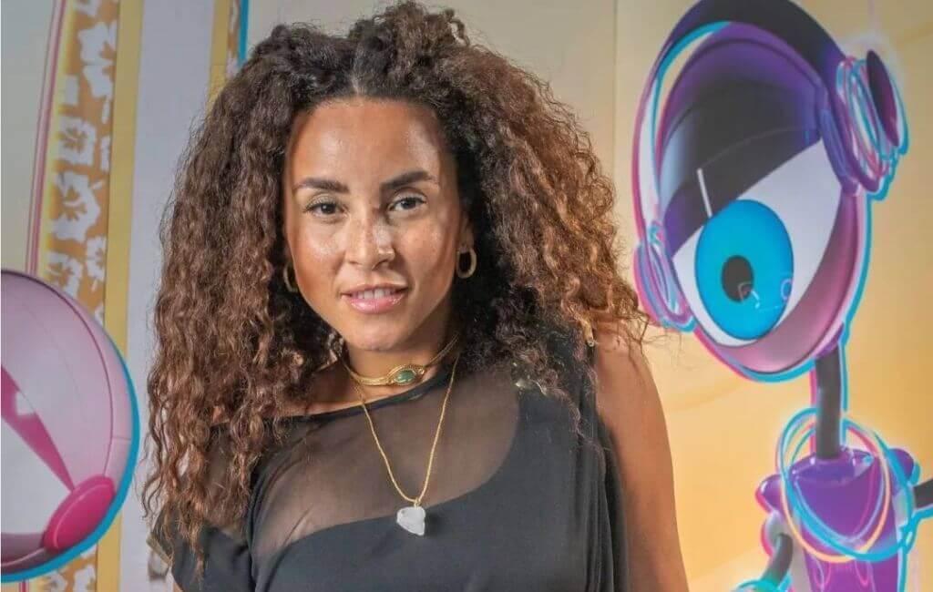 Domitila disputava a permanência na casa com Amanda e Larissa (Foto: Divulgação)