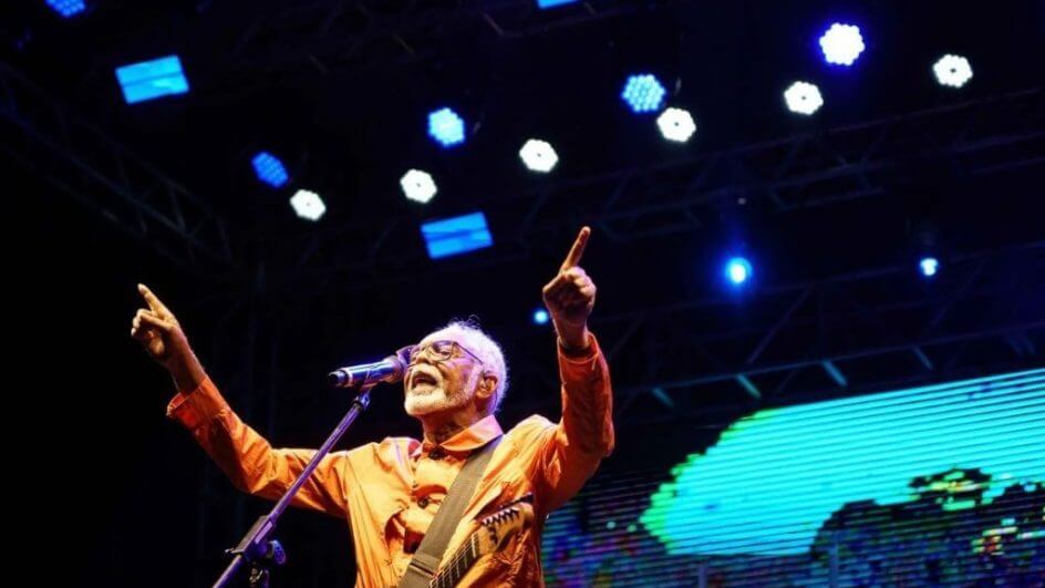 Gilberto Gil no Festival Saravá