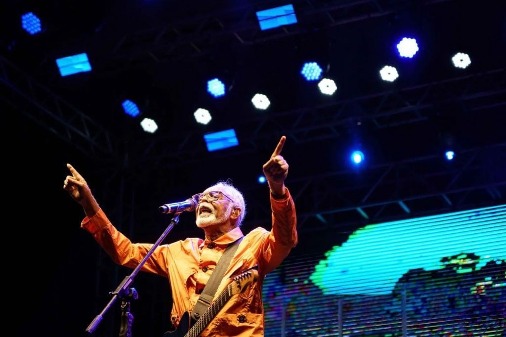 Gilberto Gil no Festival Saravá