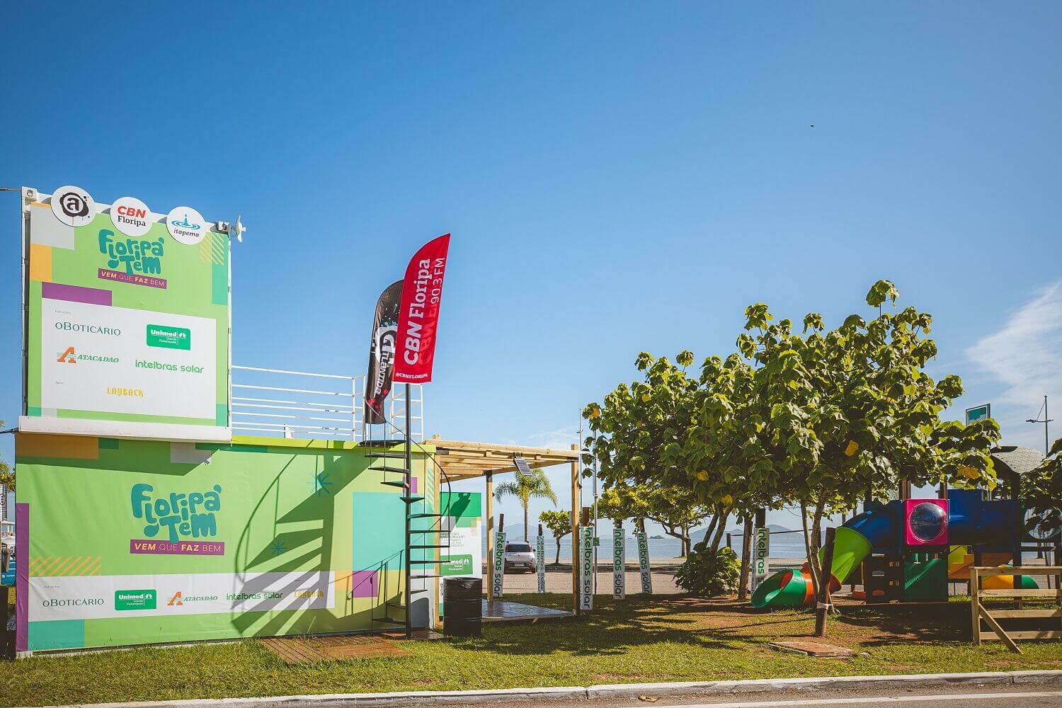 O Floripa Tem conta com atividades gratuitas de esportes, lazer e música