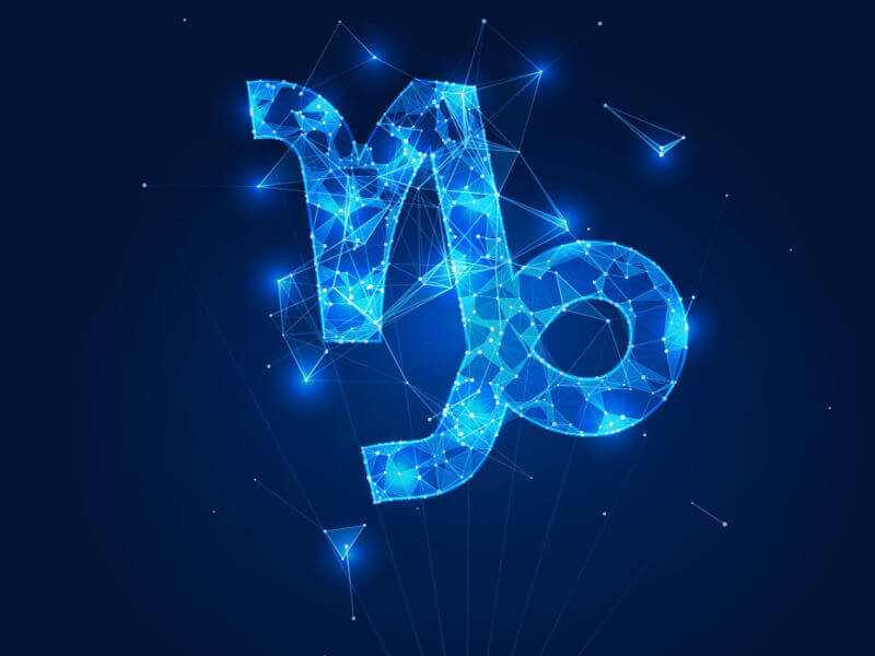 Ilustração do signo de Capricórnio