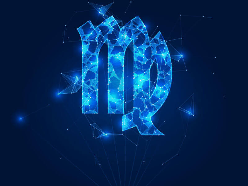 Ilustração do signo de Virgem