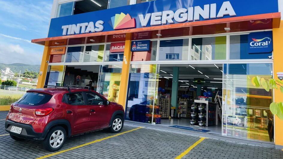 A empresa expandiu para Santa Catarina com o propósito de trazer cor para a capital do Estado.