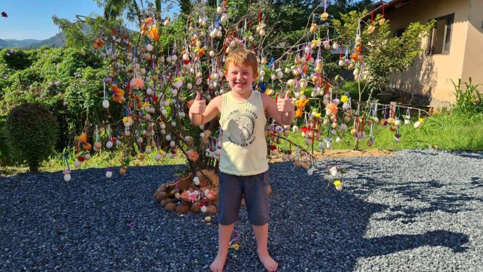 Alvin Fischer, de 7 anos, foi o vencedor do concurso