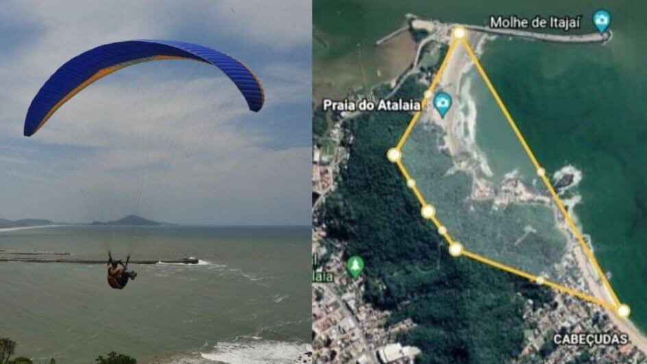 Voo livre é proibido no Pico do Atalaia