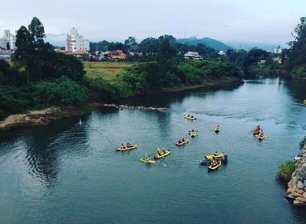 Limpeza do Rio Itapocu em Jaraguá do Sul