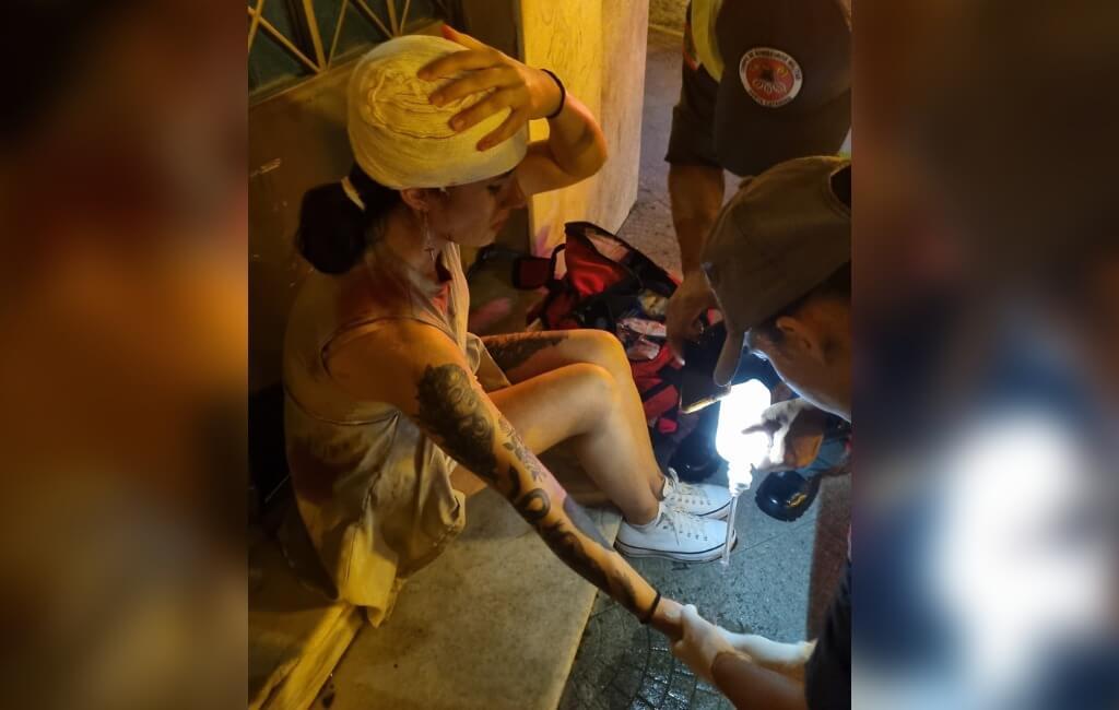 Caso de agressão ocorreu no último sábado (25) (Foto: Twitter, reprodução)