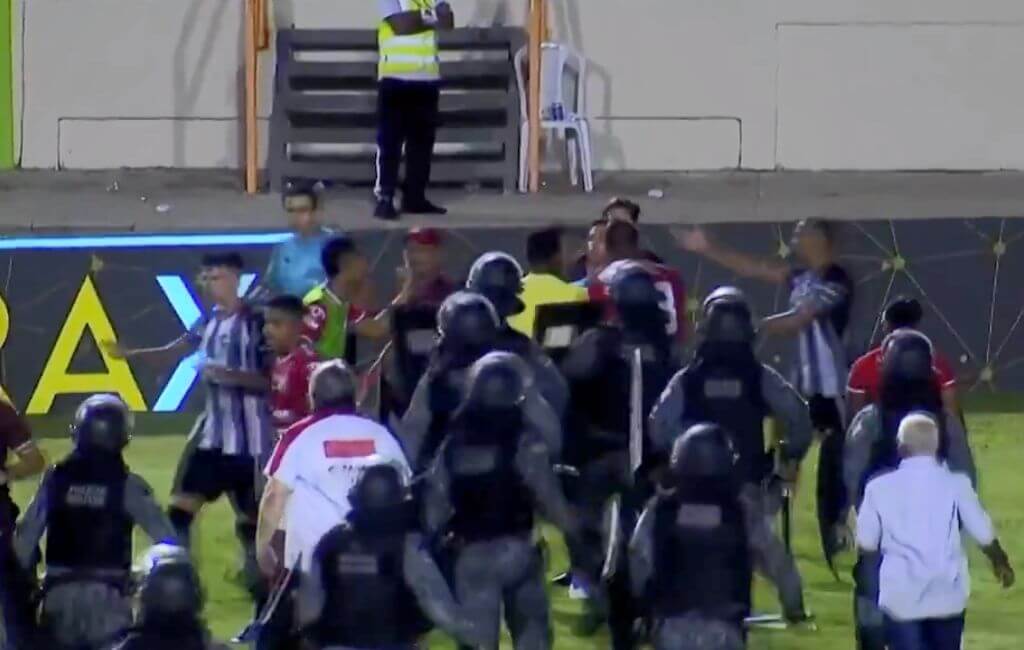 confusão sergipe e botafogo