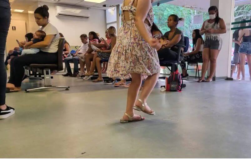 Hospital Infantil de Florianópolis foi uma das unidades que apresentou sobrecarga nos atendimentos (Foto: Mariana Passuello/NSC Total)