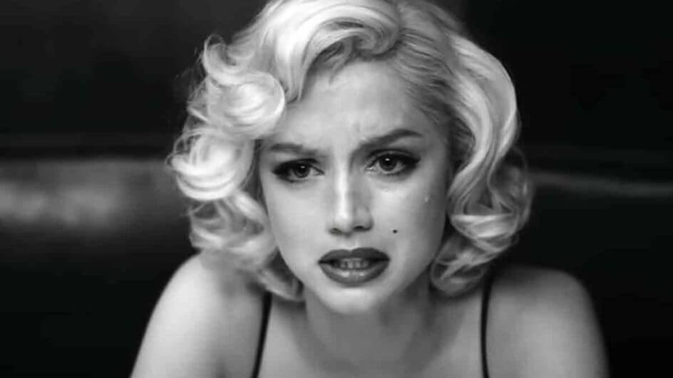 Blonde, cinebiografia de Marilyn Monroe, foi escolhida como pior filme (Foto: Reprodução)