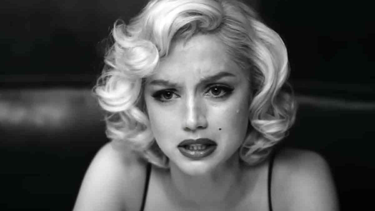 Blonde, cinebiografia de Marilyn Monroe, foi escolhida como pior filme (Foto: Reprodução)