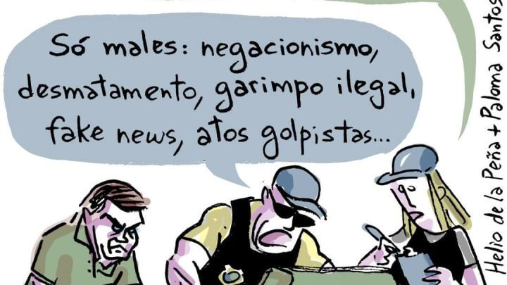 Charge do Zé Dassilva: Ele voltou, de 29.03
