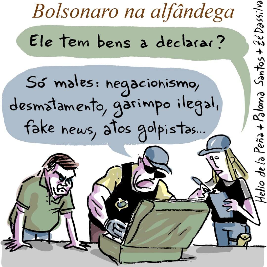 Charge do Zé Dassilva: Ele voltou, de 29.03
