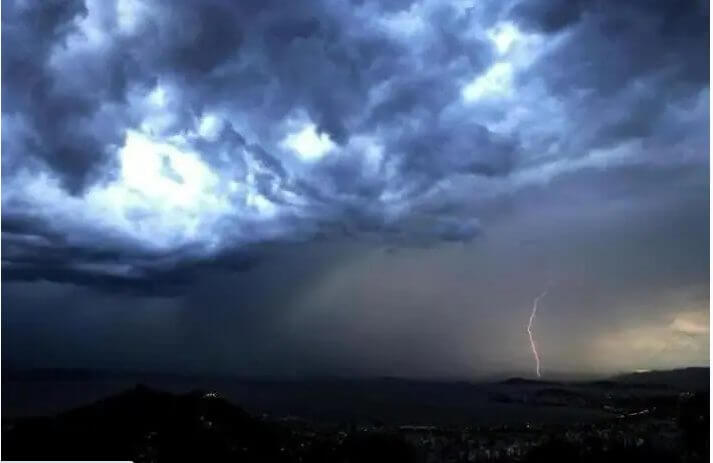 Chuva irá atingir todas as regiões de Santa Catarina (Foto: NSC Total)
