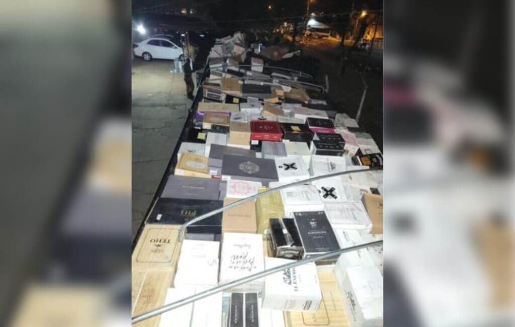 Investigação teve início após apreensão de carga de vinho (Foto: PF/Divulgação)