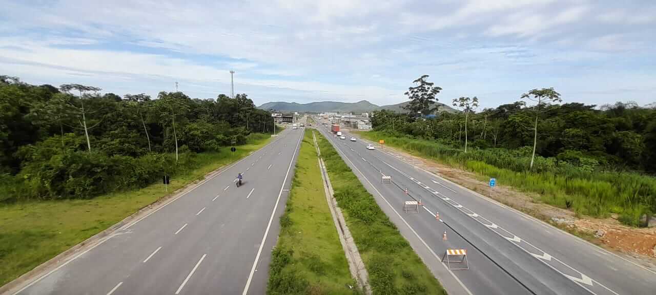 Duplicação da BR-470, em Navegantes