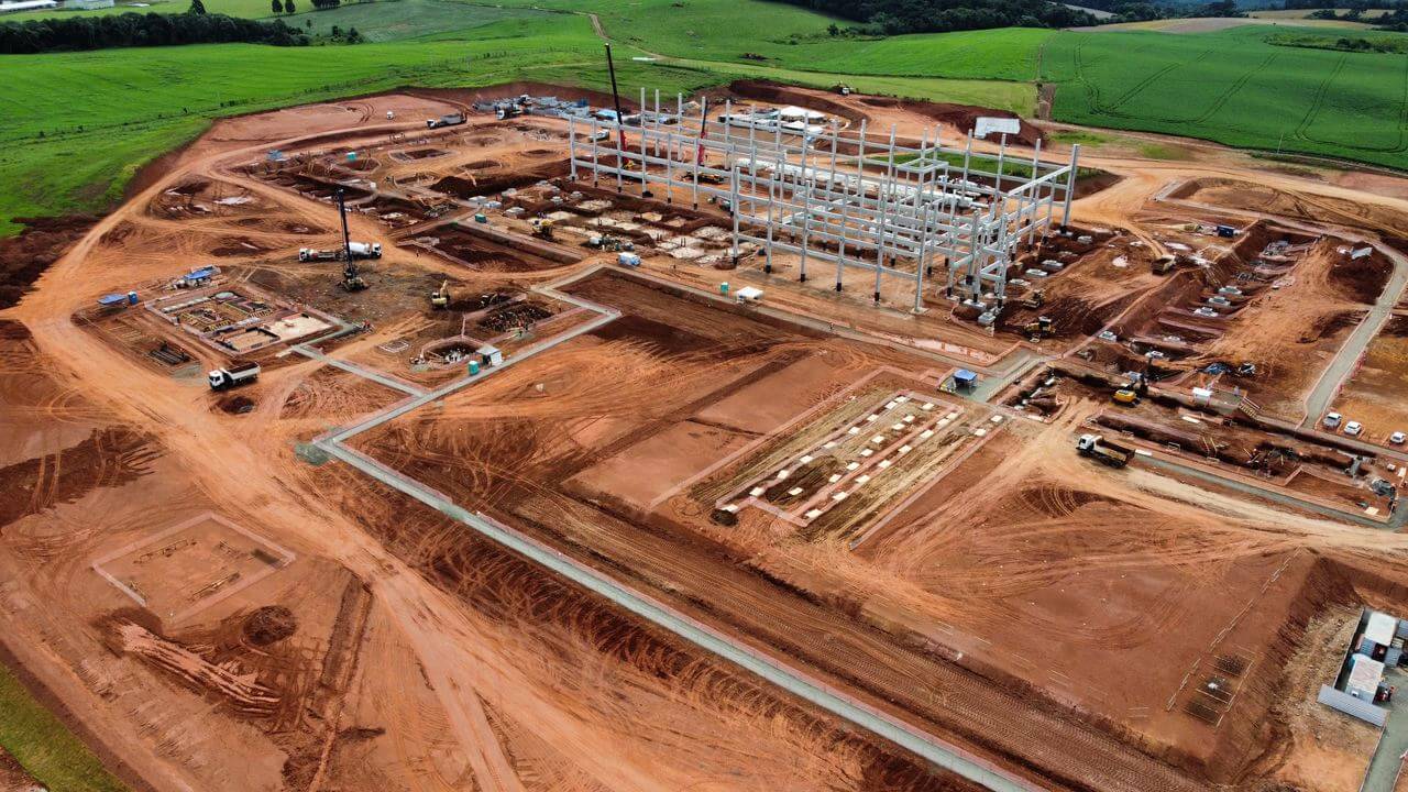 Fábrica da Nestlé Pruina, em Vargeão, Oeste Catarinense