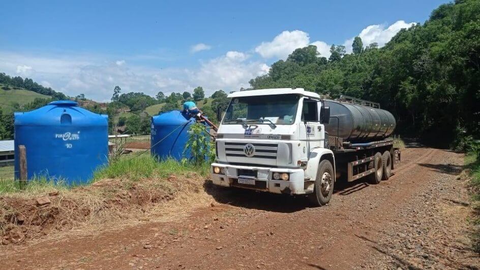 Prefeitura de Itá, no Oeste, faz ações para tentar minimizar estiagem