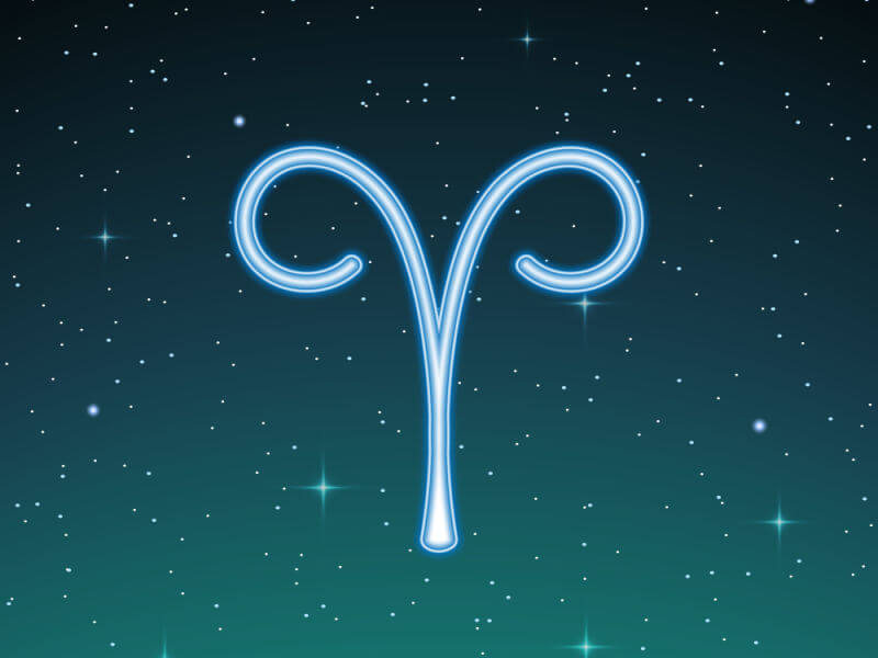 Ilustração do signo de Áries