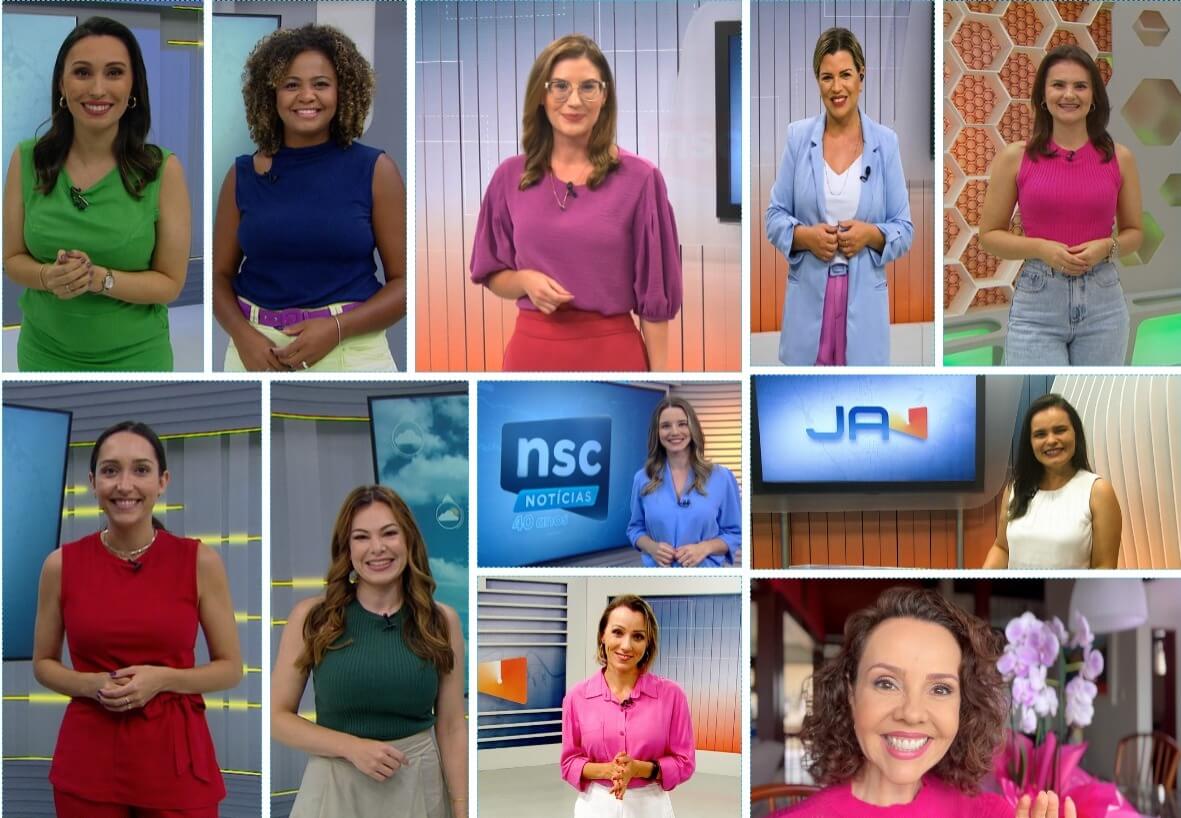 Noticiários da NSC TV serão ancorados por jornalistas mulheres em todo o Estado