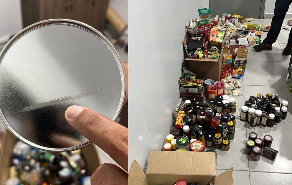 Produtos foram apreendidos nesta terça-feira