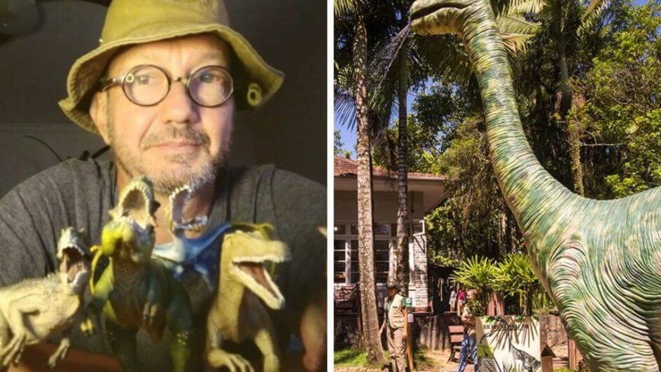 O paleontólogo Luiz Eduardo Anelli fará uma palestra no Parque Vila Encantada