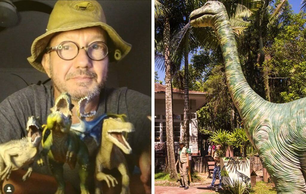 O paleontólogo Luiz Eduardo Anelli fará uma palestra no Parque Vila Encantada