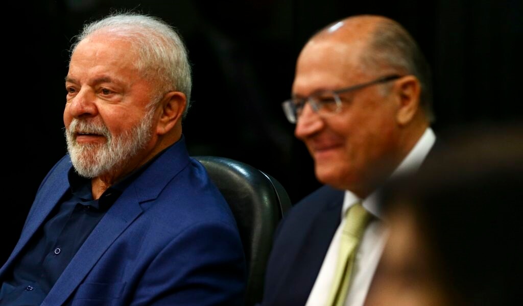 Presidente Luiz Inácio Lula da Silva e vice-presidente Geraldo Alckmin