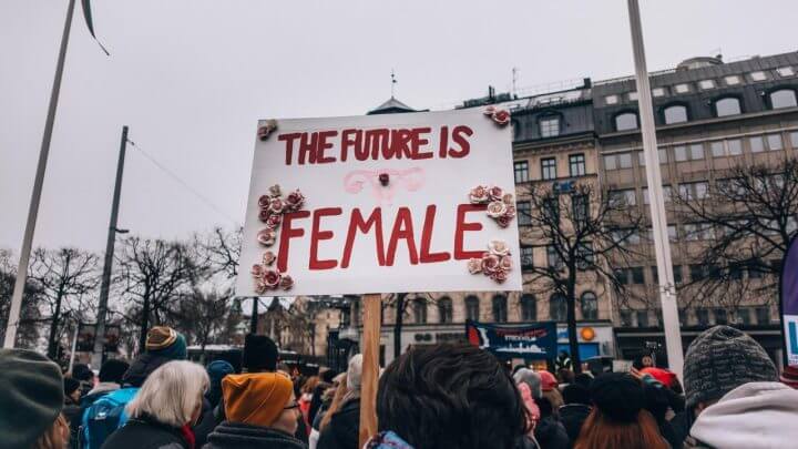 Protesto de mulheres