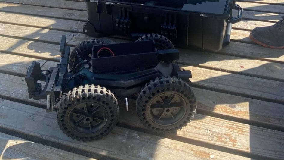 robô florianópolis rede pluvial