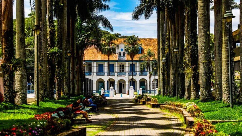 Rua das Palmeiras, em Joinville