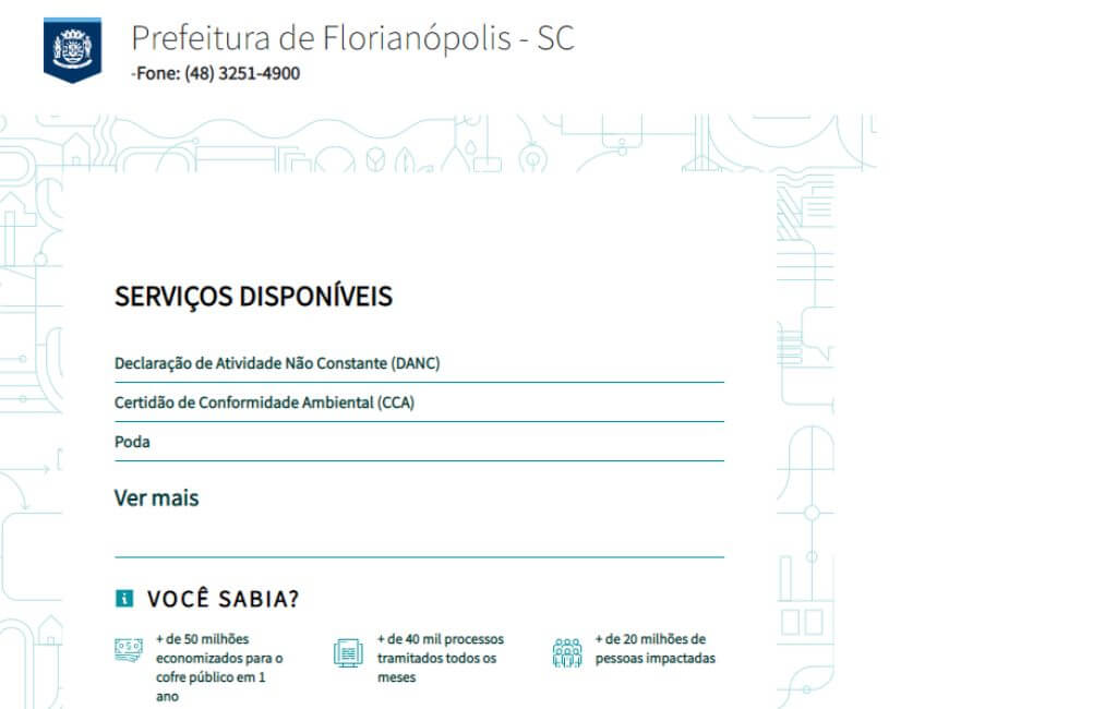 site prefeitura
