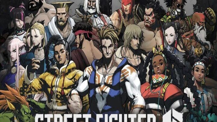 Capa do jogo "Street Fighter"