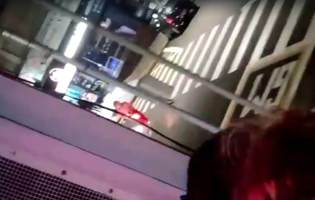 Super Mario disse aos policiais que ia dançar na faixa (Foto: reprodução)
