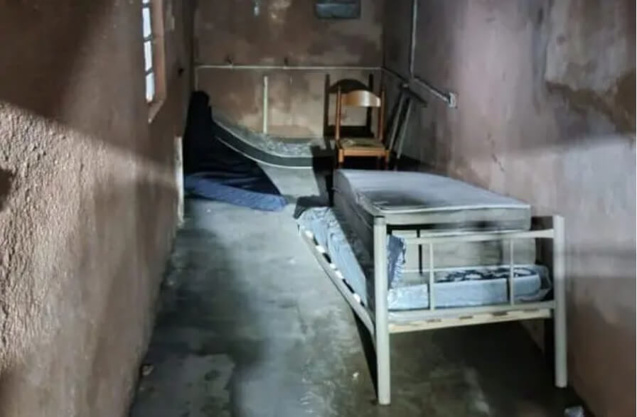 Alojamento em que trabalhadores eram mantidos em Bento Gonçalves, no RS