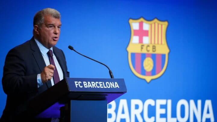 Joan Laporta, presidente do Barcelona (Foto: Reprodução, FC Barcelona)