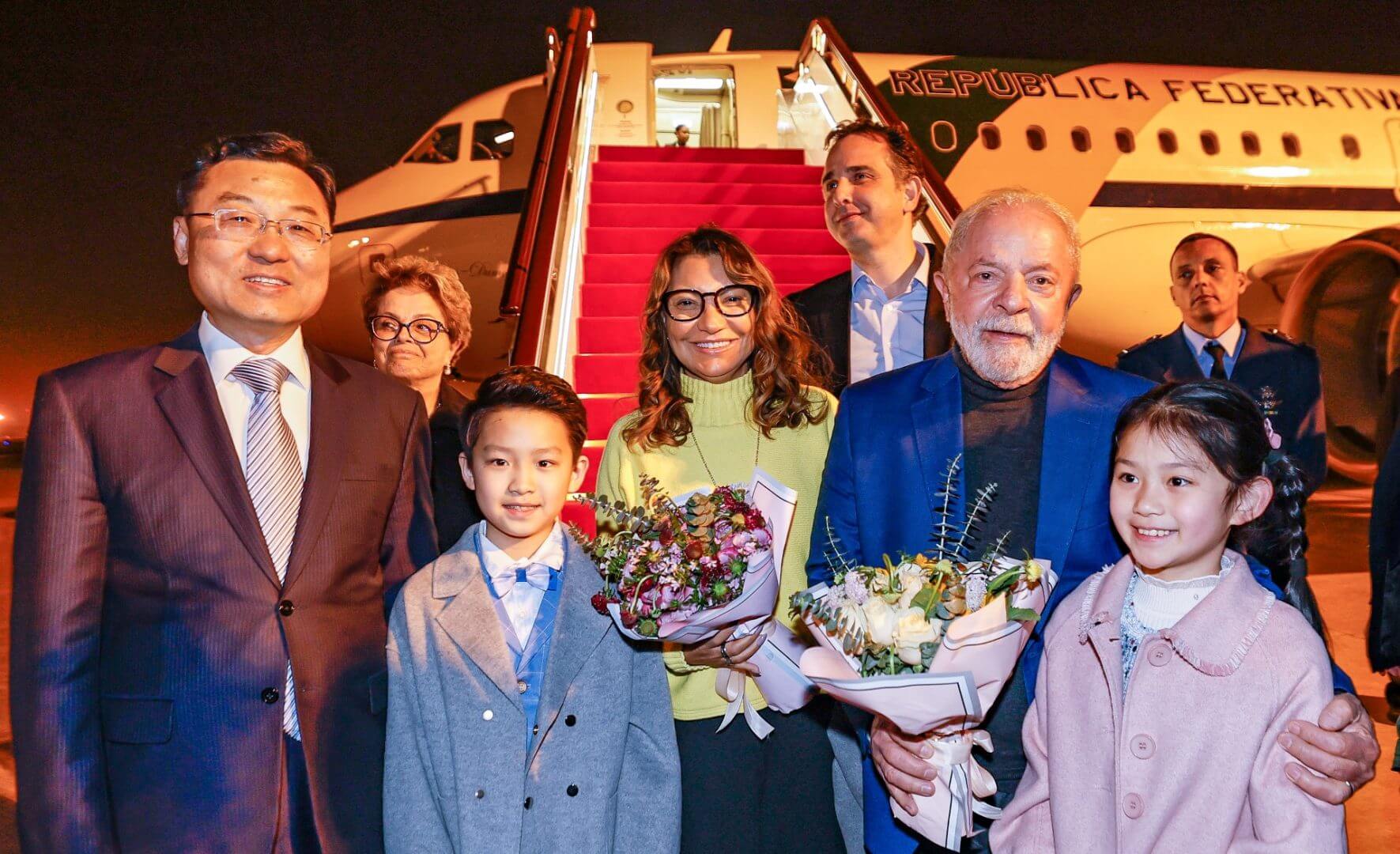 lula chega a china