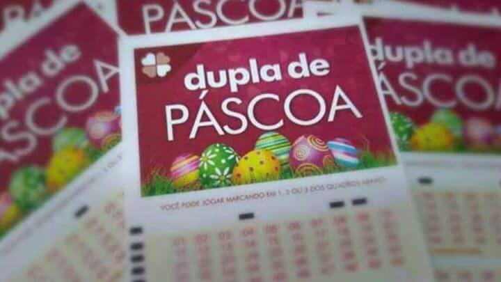 Dupla Sena de Páscoa sorteia prêmio milionário e não acumula