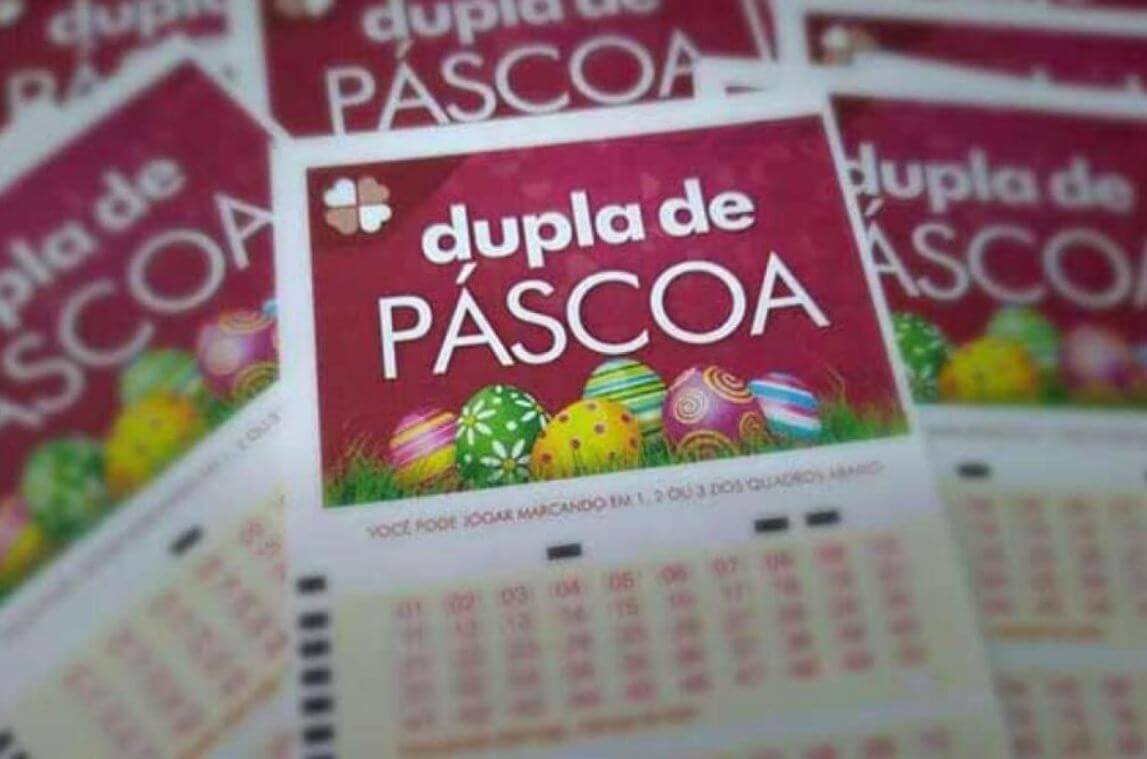Dupla Sena de Páscoa sorteia prêmio milionário e não acumula