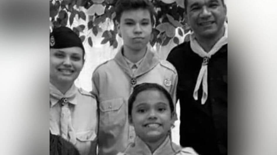 Família vereador acidente