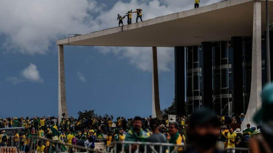 Golpistas ataque brasília