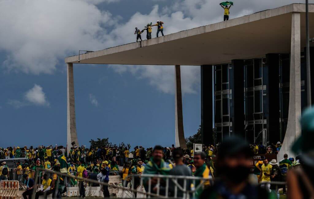 Golpistas ataque brasília