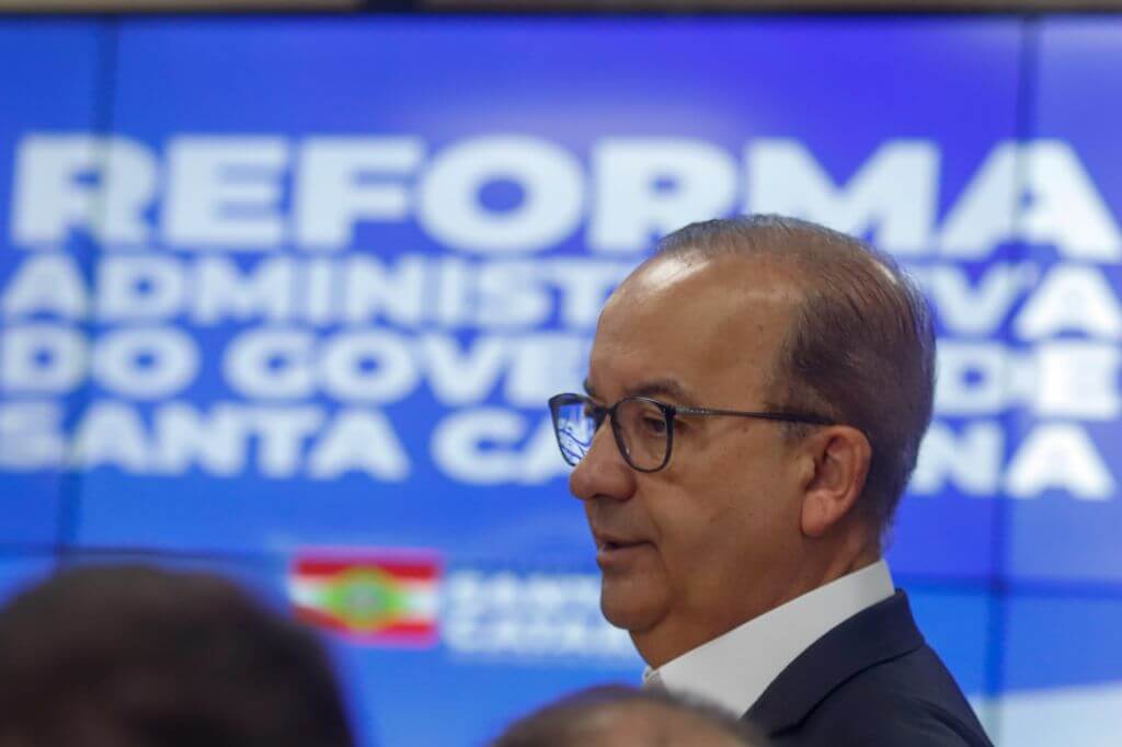 Governo de Jorginho Mello em SC chega aos 100 dias nesta segunda-feira (Foto: Eduardo Valente, Secom SC)