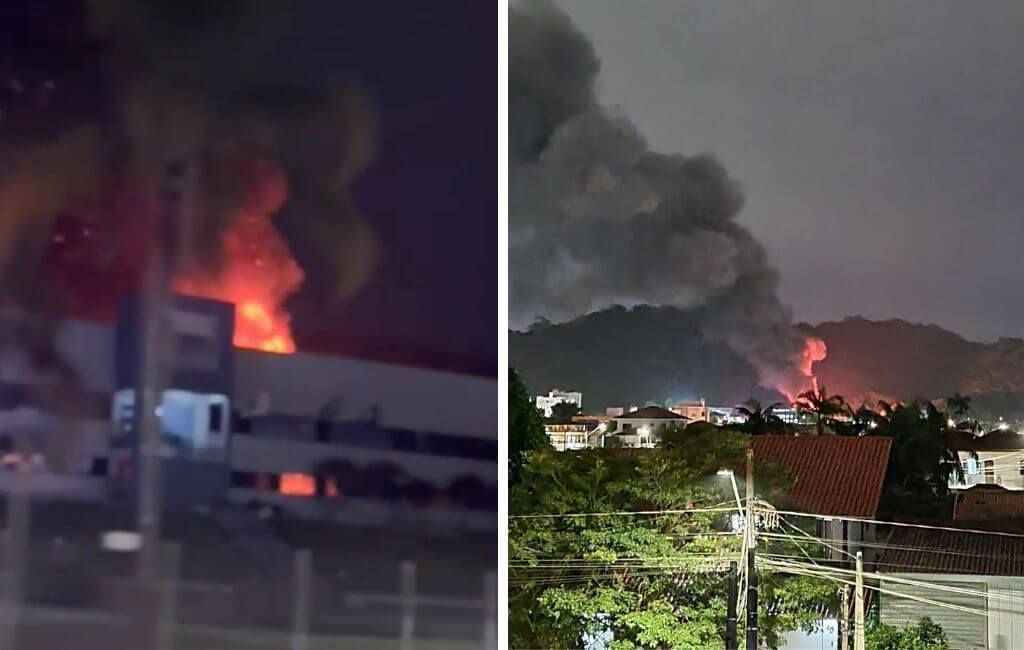 Incêndio em Joinville