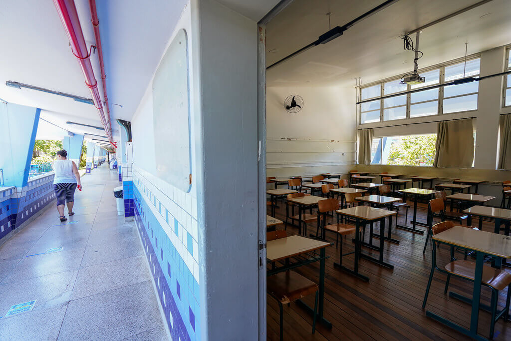 Instituto Estadual de Educação, em Florianópolis, Santa Catarina