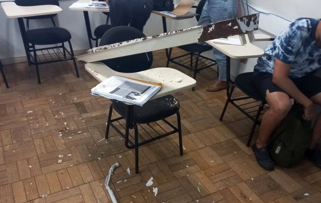 Luz quebrada UFSC