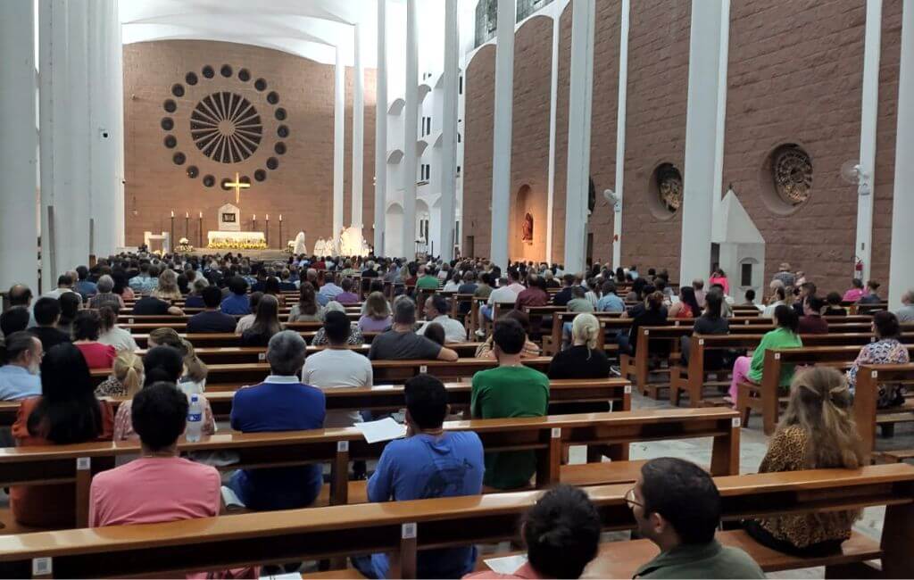 Missa na Catedral de Blumenau