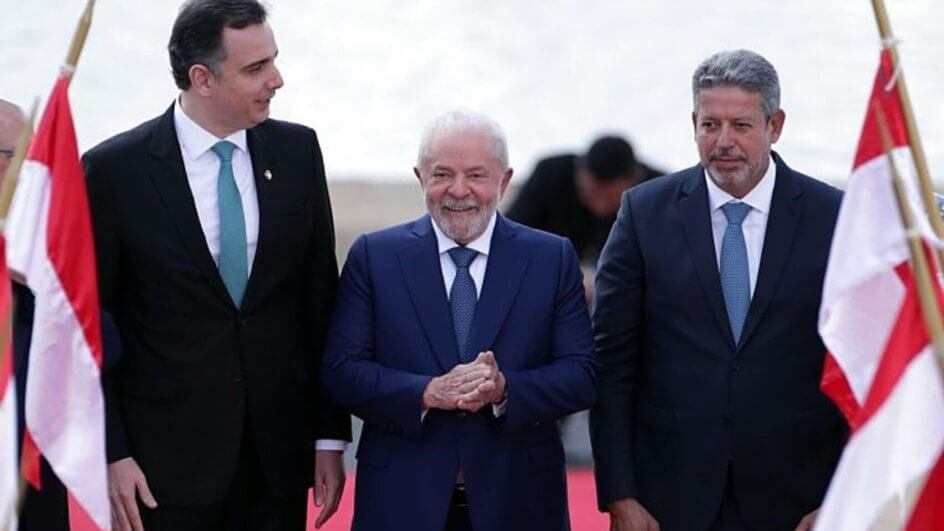 Pacheco, Lula e Lira