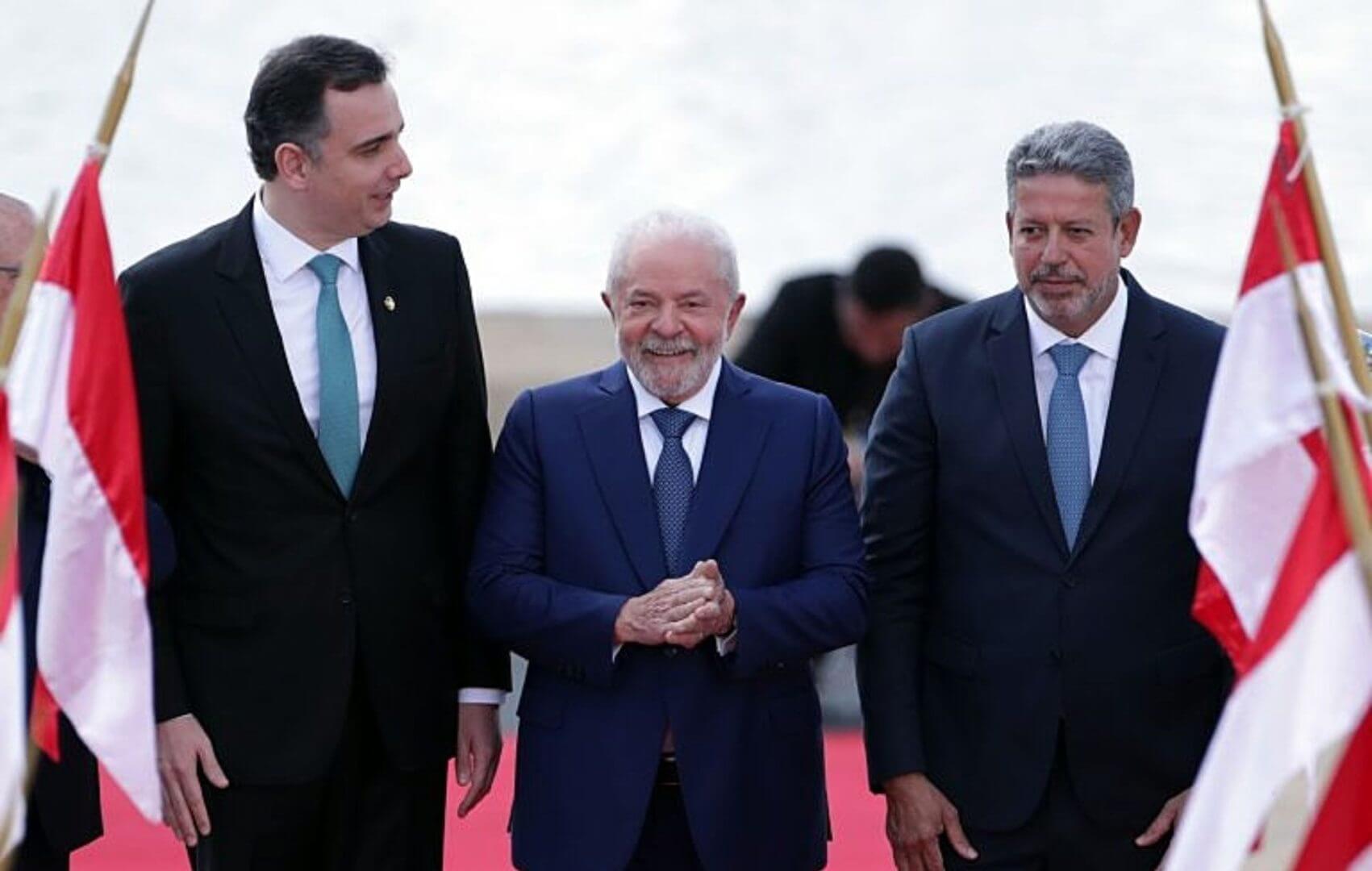 Pacheco, Lula e Lira